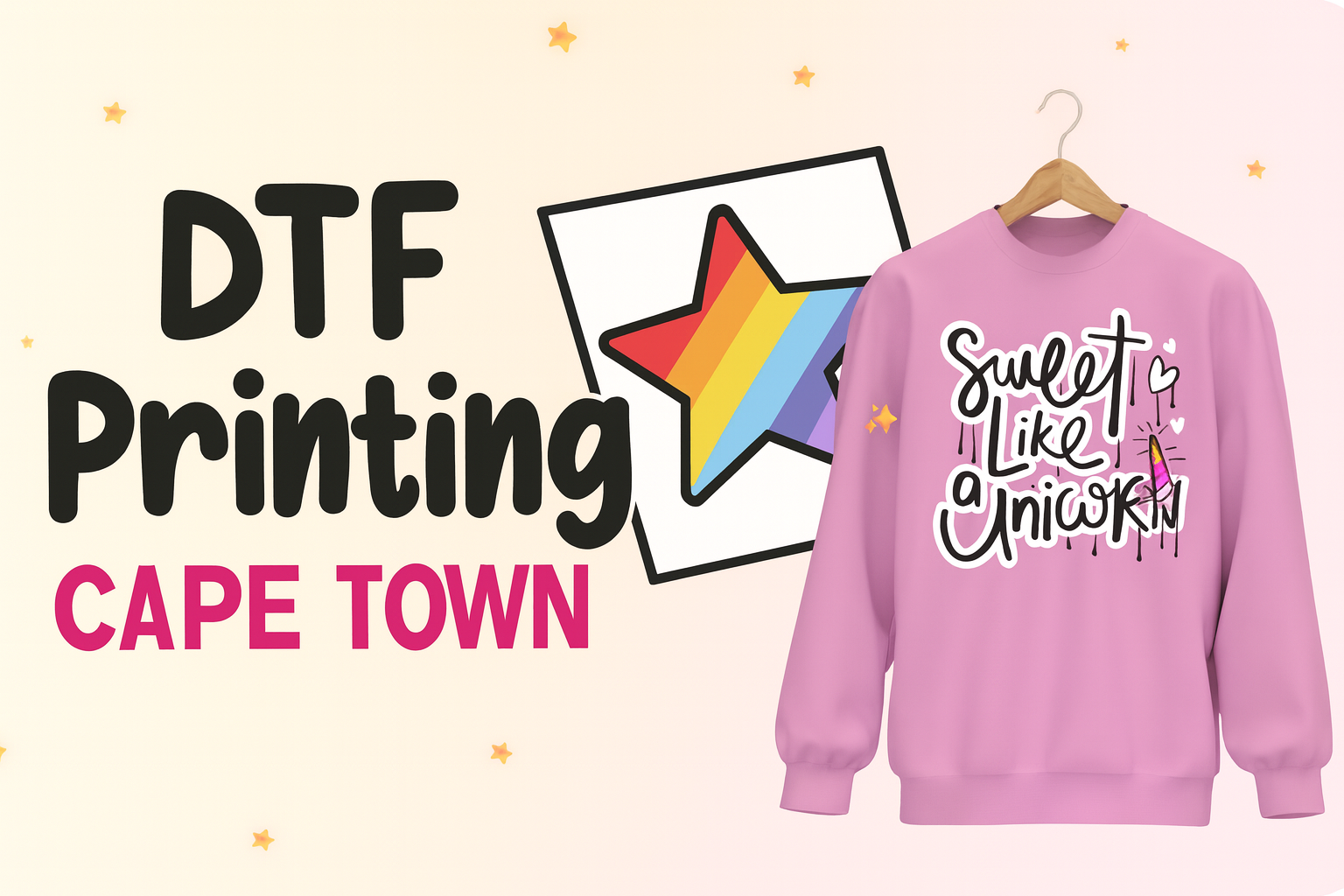 DTF Printing Cape Town: Quote-Ready Transfers for Custom Apparel